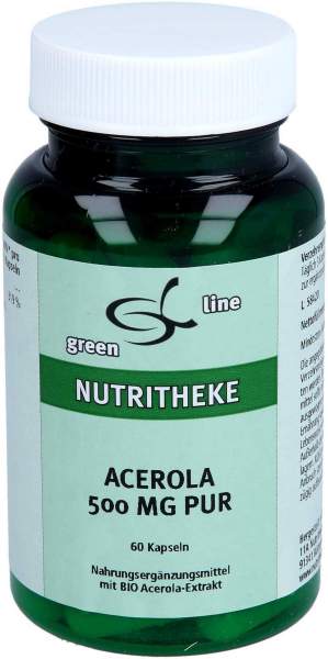 Acerola 500 mg Pur 60 Kapseln