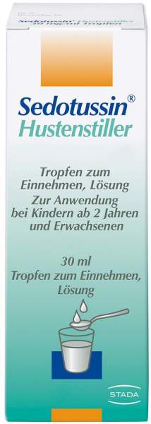 Sedotussin Hustenstiller 30 ml Tropfen