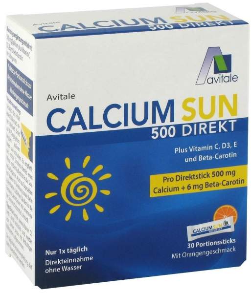 Calcium Sun 500 Direkt 30 Portionssticks