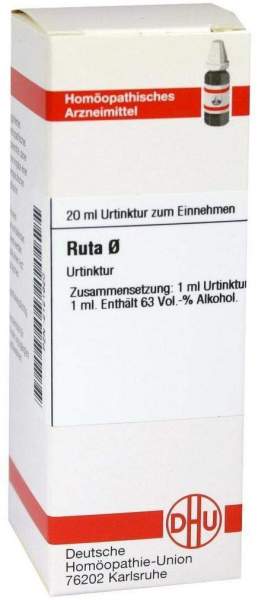 DHU Ruta Urtinktur 20 ml Dilution