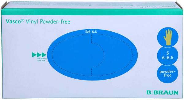Vasco Vinyl Powderfree Unt. Handsch. Unsteril S 100 Stück