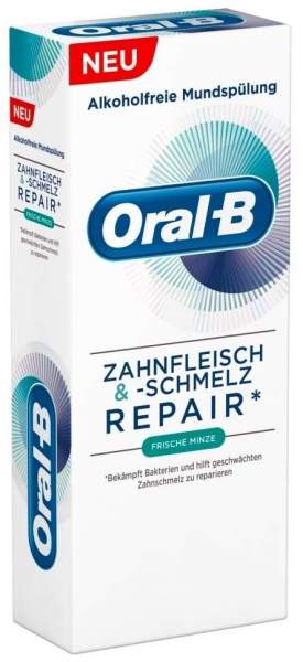 Oral B Zahnfleisch &amp; -Schmelz Mundspülung Frische Minze 250 ml