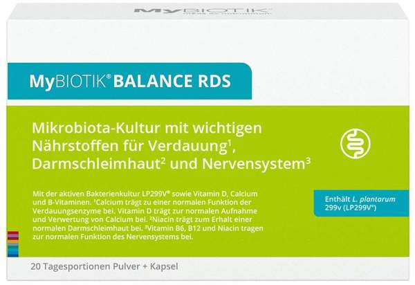 Mybiotik Balance Rds 20 X 2 G Plulver + 20 Kapseln Kombipackung