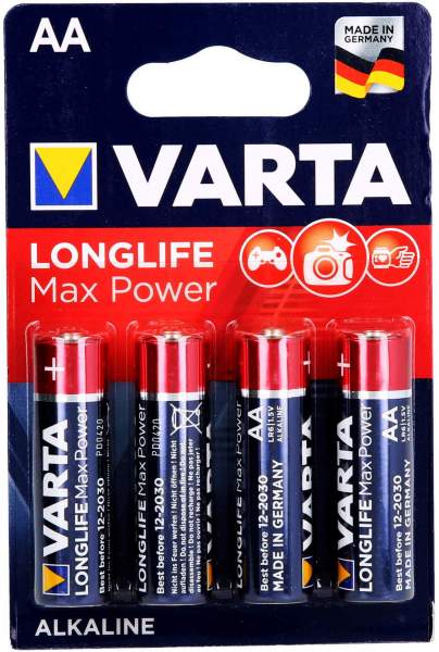 Batterien Mignon Lr6 Aa 4706 Varta Max