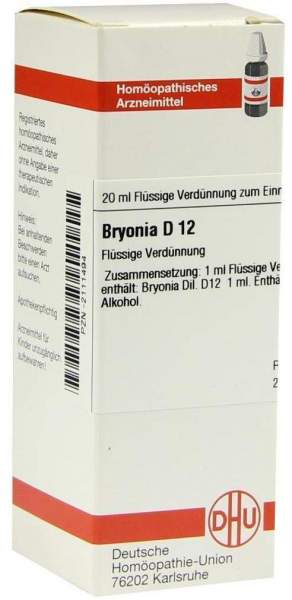 Dhu Bryonia D12 20 ml Dilution