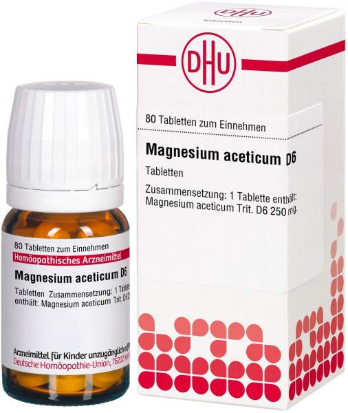 Magnesium Aceticum D 6 Tabletten