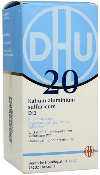 Biochemie Dhu 20 Kalium Aluminium Sulfuricum D12 420 Tabletten
