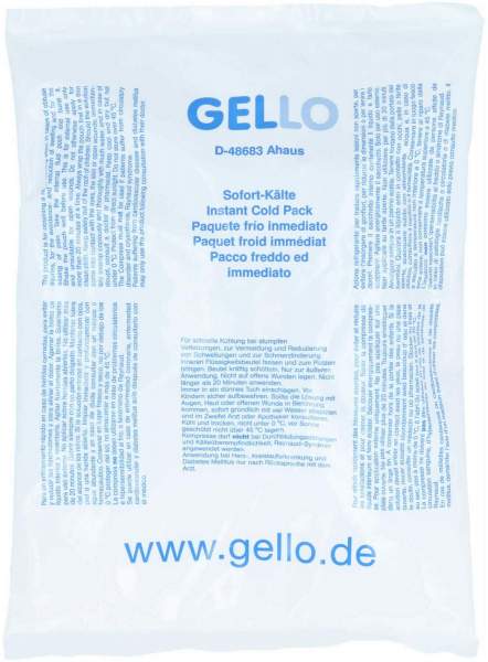 Kälte Sofort Kompresse 15x21 cm