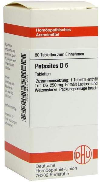 Petasites D 6 80 Tabletten