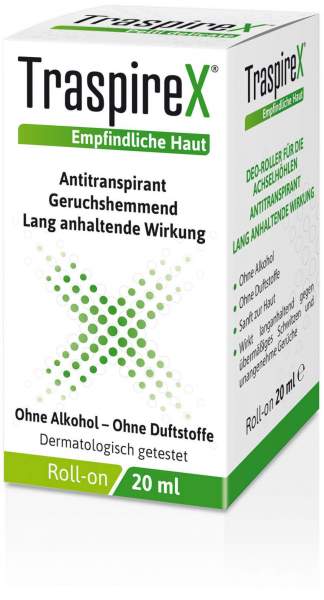 Traspirex Für Empfindliche Haut Deo-Roller 20 ml