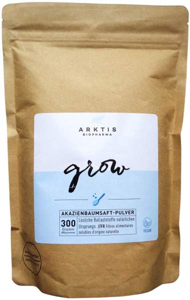 Arktis Grow Akazienfaser-Pulver Nachfüllpack 300 g