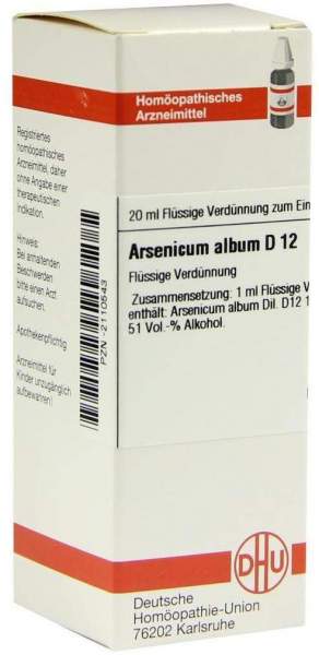 DHU Arsenicum album D12 20 ml Dilution