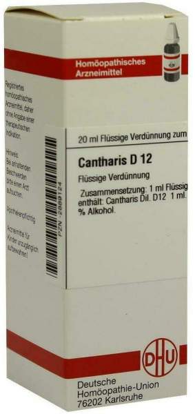 Dhu Cantharis D12 20 ml Dilution