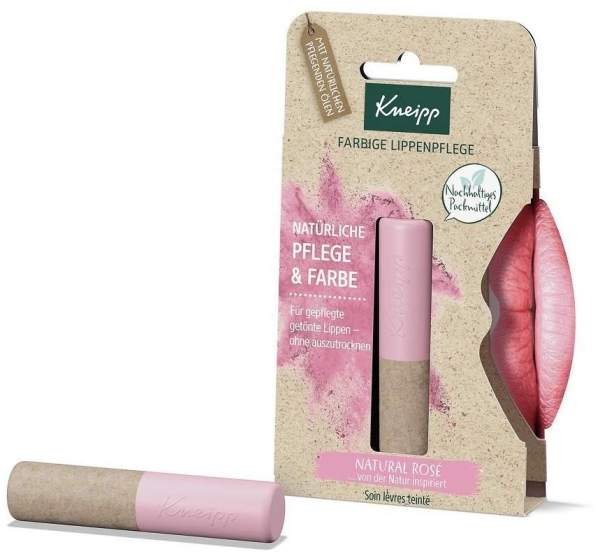 Kneipp farbige Lippenpflege Natural Rosé 3,5 g Stift