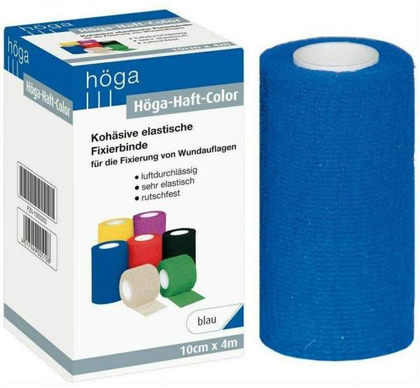 Höga-Haft-Color Fixierbinde Blau