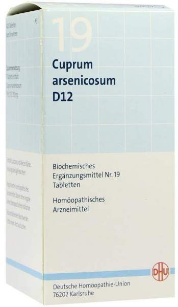 Biochemie Dhu 19 Cuprum Arsenicosum D12 420 Tabletten