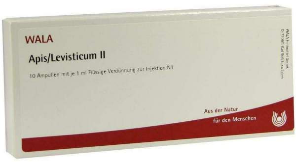 Wala Apis Levisticum II 10 X 1 ml Ampullen