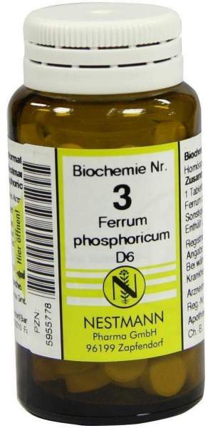 Biochemie Nestmann 3 Ferrum Phosphoricum D6 100 Tabletten