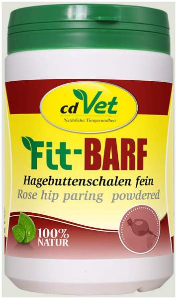 Fit Barf Hagebuttenschalen Fein Für Hunde 500 G Pulver