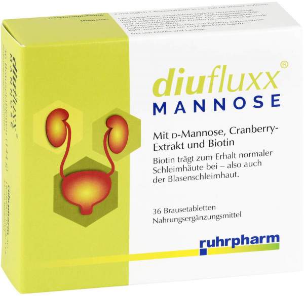 Diufluxx Mannose Brausetabletten 36 Stk