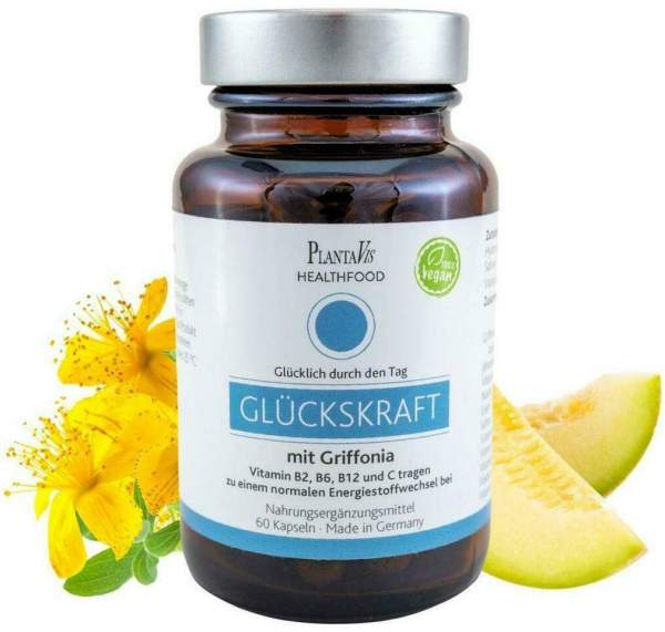 Glückskraft Mit Griffonia Kapseln