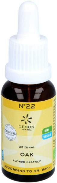 Bachblüten No.22 Oak Bio 20 ml