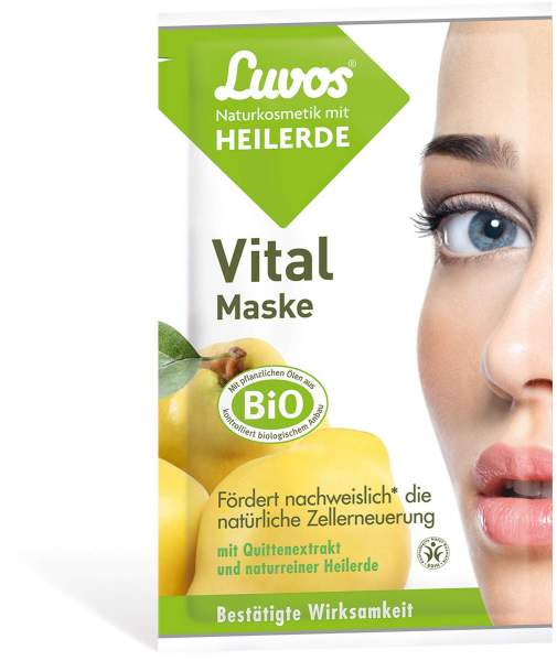Luvos Naturkosmetik Heilerde Vital 2 X 7,2 ml Maske