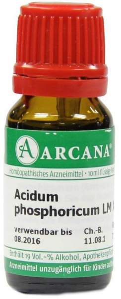 Acidum Phosphoricum Arcana Lm 18 Dilution 10 ml