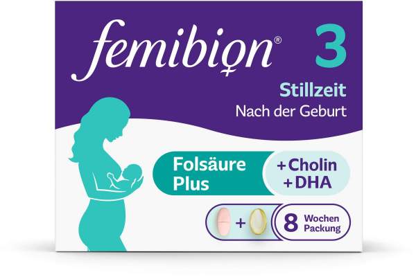 Femibion 3 Stillzeit 56 Tabletten und 56 Kapseln Kombipackung