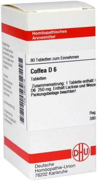 Coffea D6 80 Tabletten