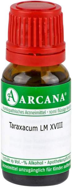 Taraxacum Lm 18 Dilution 10 ml