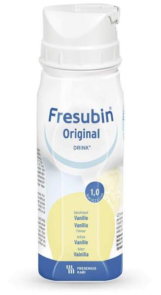 Fresubin Original Drink Vanille Trinkflasche 4 X 200 Ml...