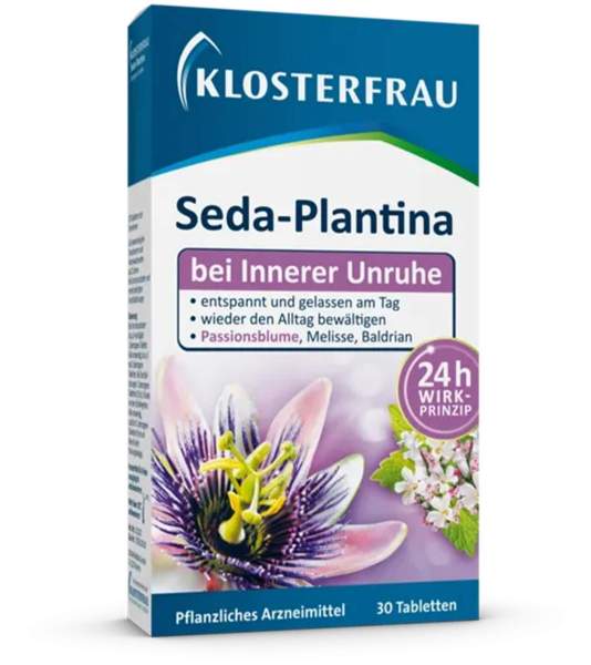 Klosterfrau Seda Plantina 30 Überzogene Tabletten