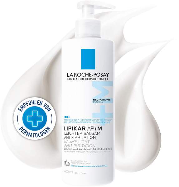 La Roche Posay Lipikar Baume light AP+M leichter Balsam 400 ml