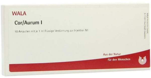 Wala Cor Aurum I 10 X 1 ml Ampullen
