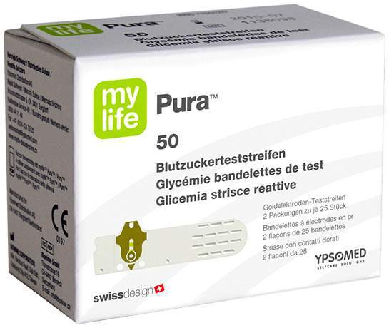 Mylife Pura Blutzucker Teststreifen 50 Stück