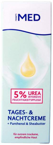 Tages- &amp; Nachtcreme 5% Urea Ream Med