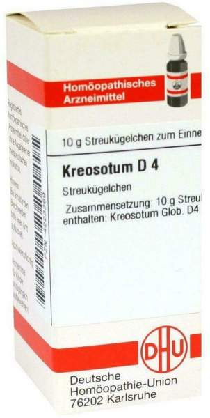 Dhu Kreosotum D4 Globuli