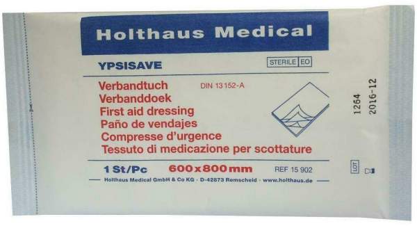Verbandtuch Ypsisave 60 X 80 cm Mittel Steril 1 Stück