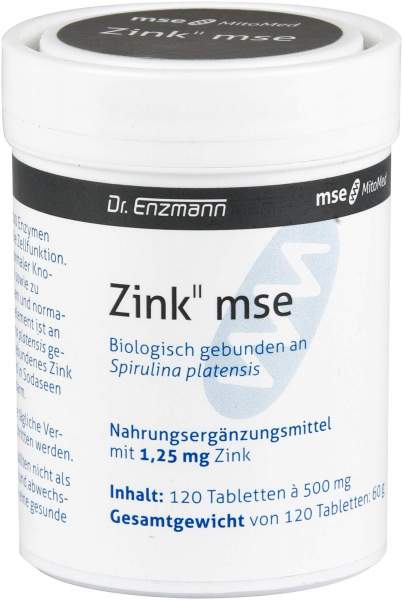 Zink II Mse 1,25 mg Tabletten