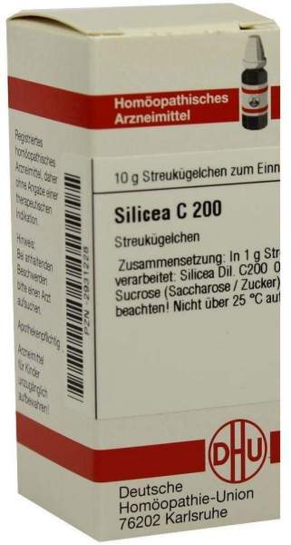 Dhu Silicea C200 10 G Globuli