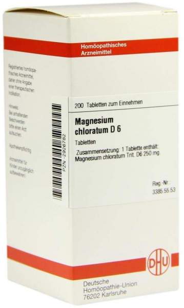 Magnesium Chloratum D 6 200 Tabletten