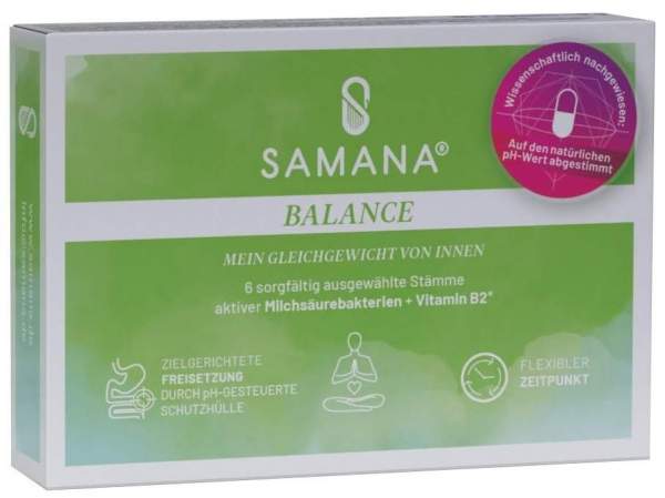 Samana Balance Milchsäurebakterien in Kapseln 30 Stück