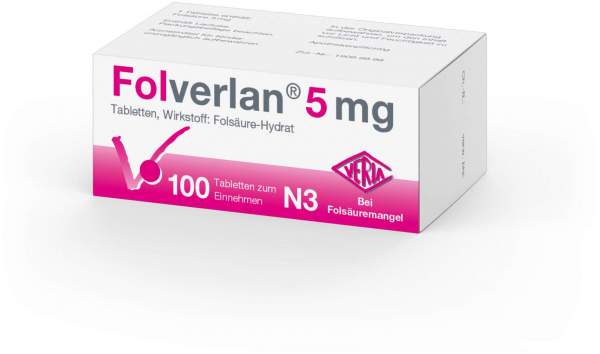 Folverlan 5 mg Tabletten 100 Tabletten