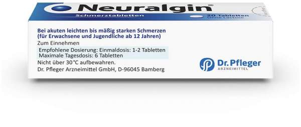 Neuralgin Rheuma Neuralgin 20 Tabletten kaufen | Volksversand Versandapotheke