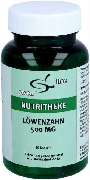 Löwenzahn 500 mg Kapseln 60 Stück