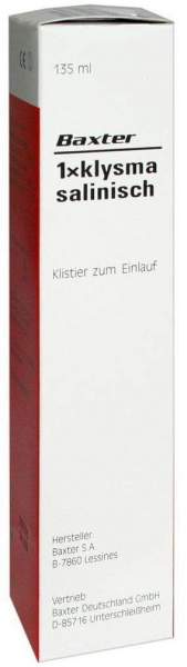 Klysma Salinisch 135 ml Klistiere