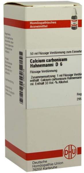 Calcium Carbonicum D6 Dilution Hahnemanni 50 ml Dilution