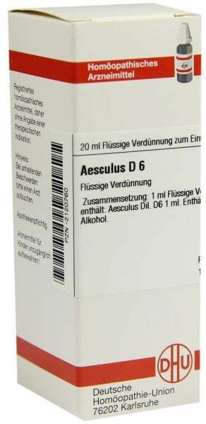 Aesculus D6 20 ml Dilution