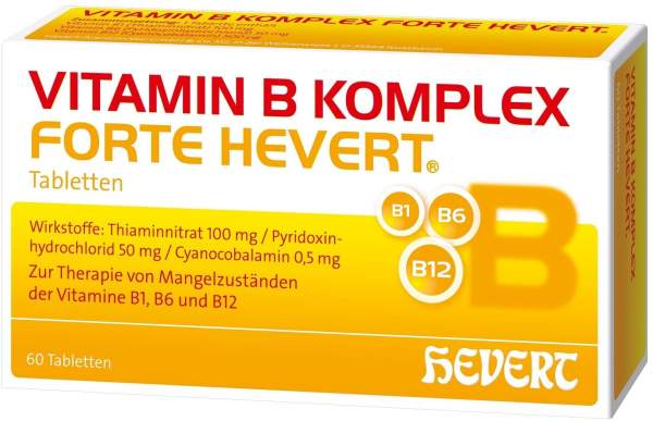 Vitamin B Komplex forte Hevert 60 Tabletten